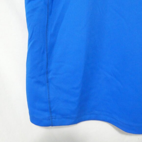 COLUMBIA | medium | Vibrant Blue Crew Neck Exercise Shirt - Picture 12 of 13
